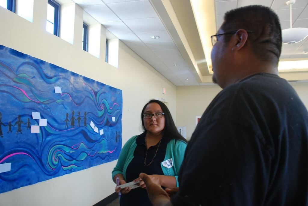 Engaging Native Youth with Community Issues through Knowledge, Art and Activism