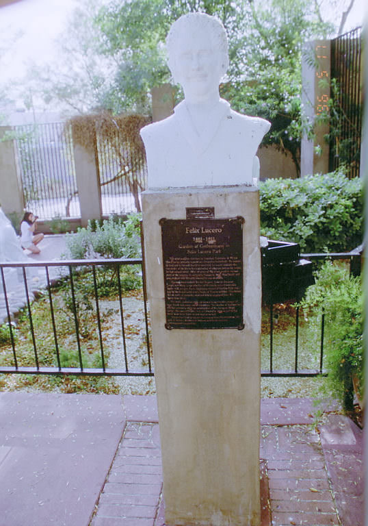 Bust of Felix Lucero