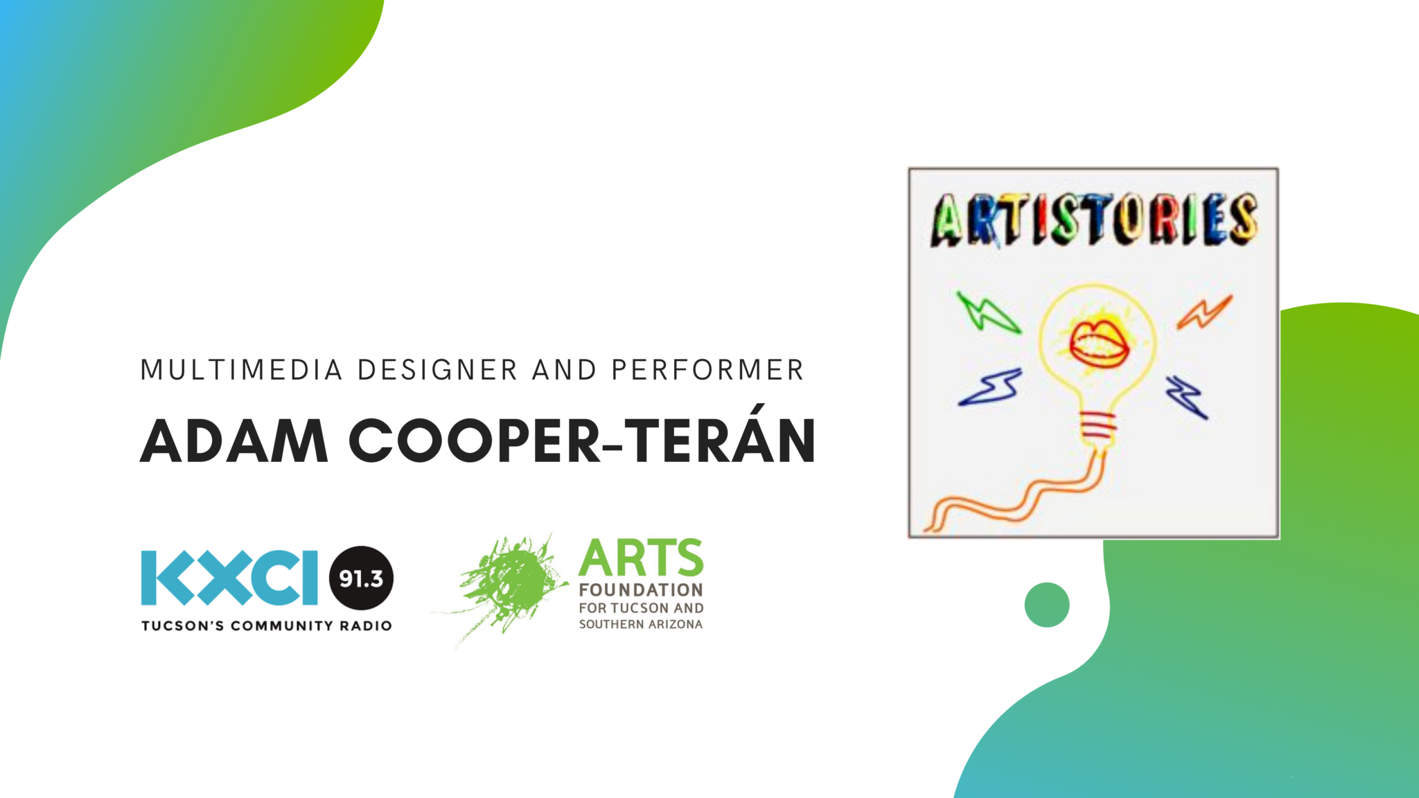 ARTISTORIES: Adam Cooper-Terán