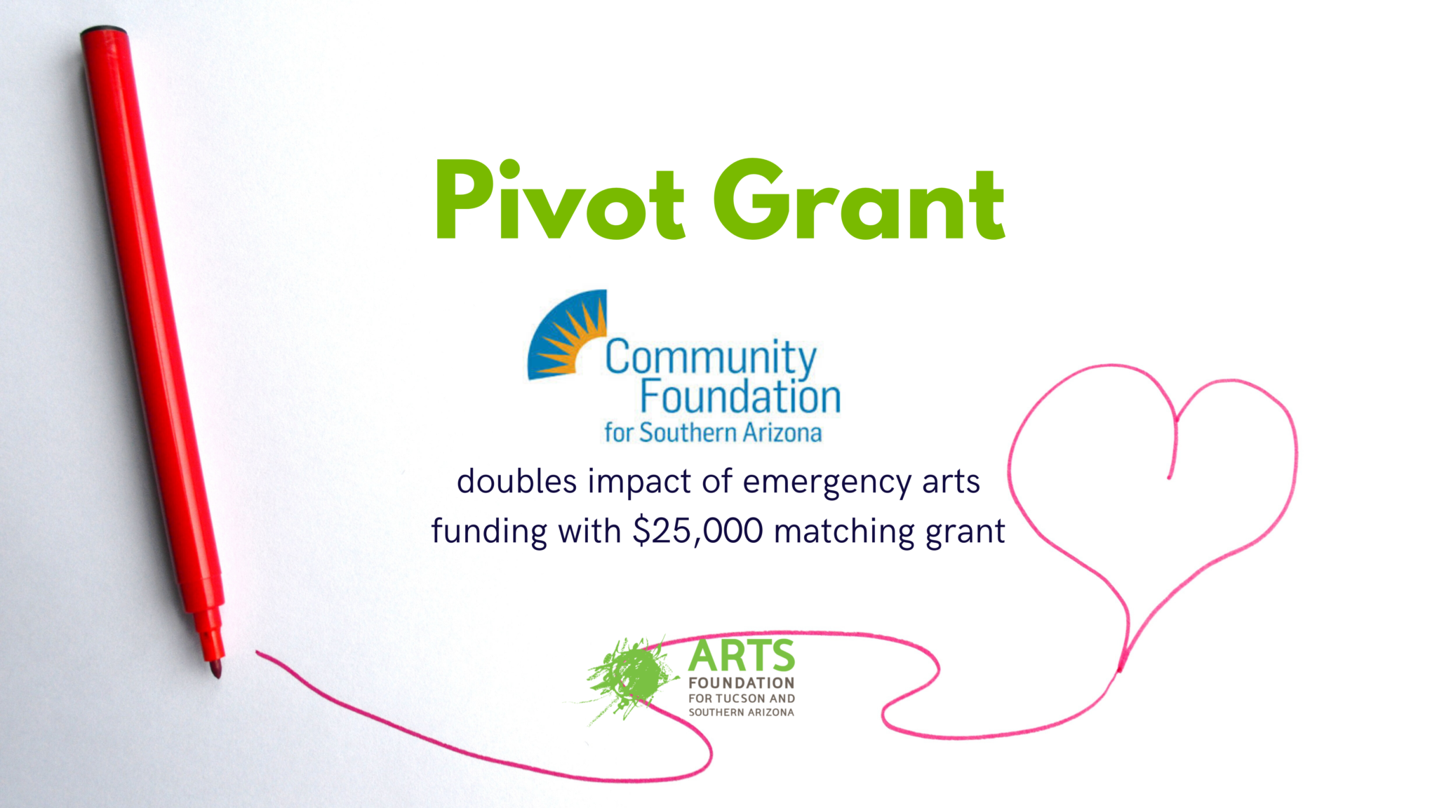 Community Foundation for Southern Arizona doubles impact of Pivot Grant with $25,000 matching grant