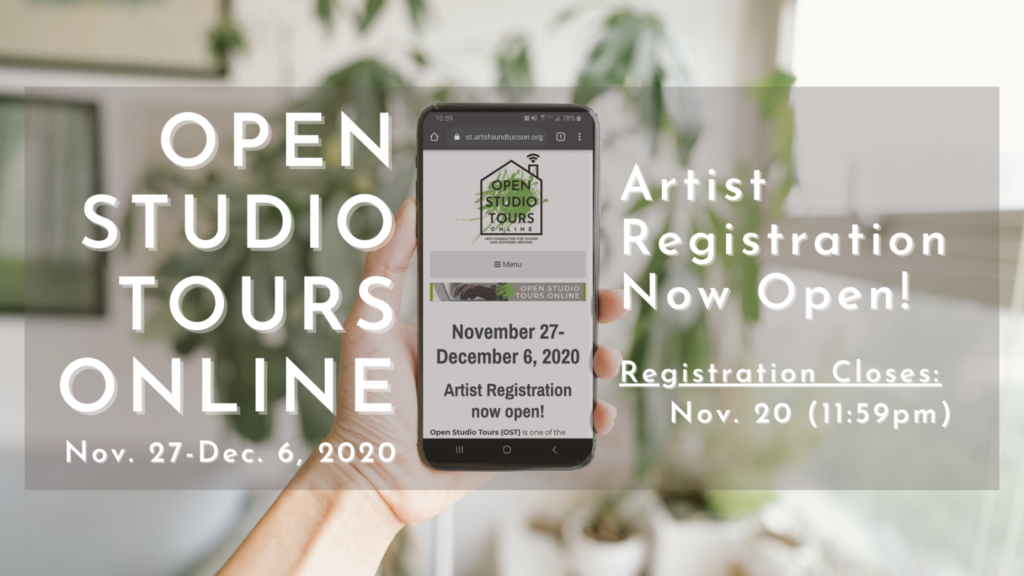 Open Studio Tours Online 2020 // Artist Registration Closes – Deadline Extended