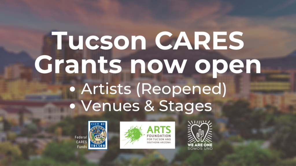 Two different Tucson CARES grants now open for artists and stages