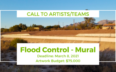 New large-scale mural Call to Artists from Pima County Flood Control now available!