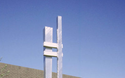 Angled Column with Parallelpipes