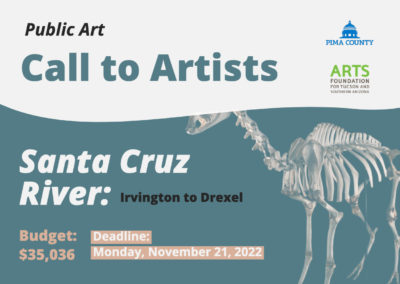 New Call to Artists! Santa Cruz River: Irvington to Drexel