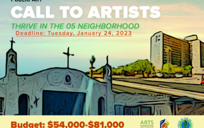 Call to Artists: THRIVE IN THE 05 STORYTELLING PUBLIC ART 