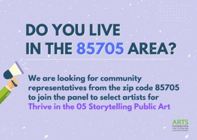Seeking community Members to join Thrive in 05 panel!