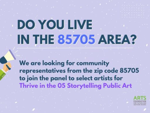 Seeking community Members to join Thrive in 05 panel!