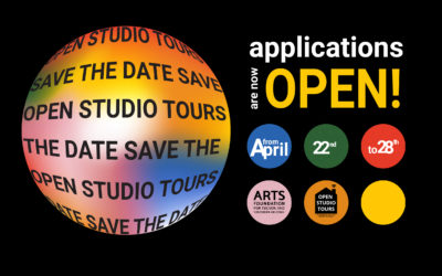 Open Studio Tours 2023 – Application are now open!