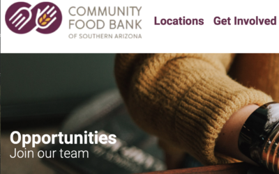Job Opportunities: Community Food Bank of Southern Arizona