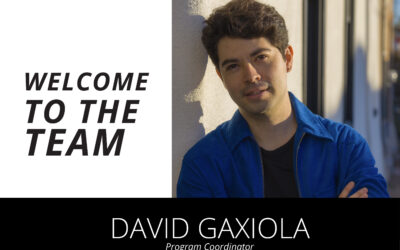Welcome to the Team, David Gaxiola!