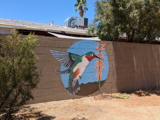 Hummingbird Mural