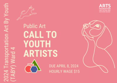 2024 Call to Youth Artists TRANSPORTATION ART BY YOUTH (TABY) SUMMER PROGRAM