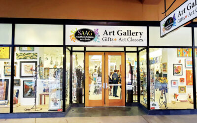 Southern Arizona Arts Guild Gallery (we have 110 local artists in the gallery and 385 members) (Day 1)