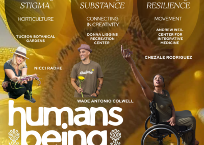 SaludArte Announcement: Humans Being Well community engagements