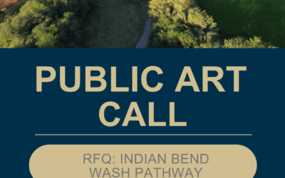 Tempe Public Art Opportunity- Indian Bend Wash Multi-Use Path Improvement Project