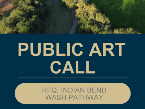 Tempe Public Art Opportunity- Indian Bend Wash Multi-Use Path Improvement Project