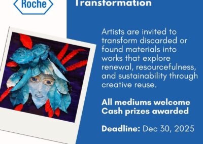 Call to Artists: ReFormed: The Art of Transformation, Roche Tissue Diagnostics- Oro Valley