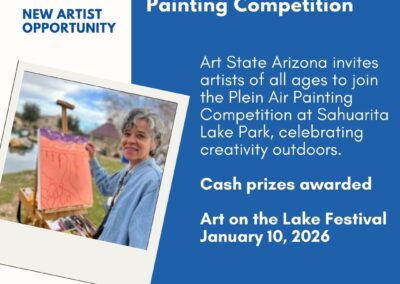 Call to Artists – Sahuarita Plein Air Competition, January 10