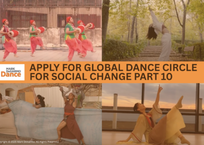 Call to Artists: Global Dance Circle for Social Change Applications are Open Now!