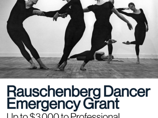 Rauschenberg Dancer Emergency Grants