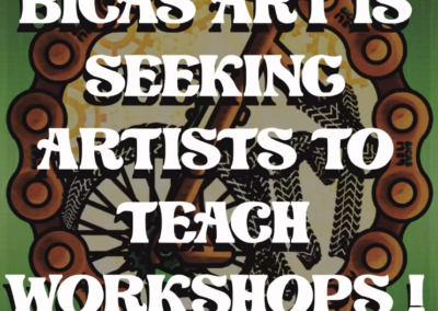 Teach an art workshop at BICAS